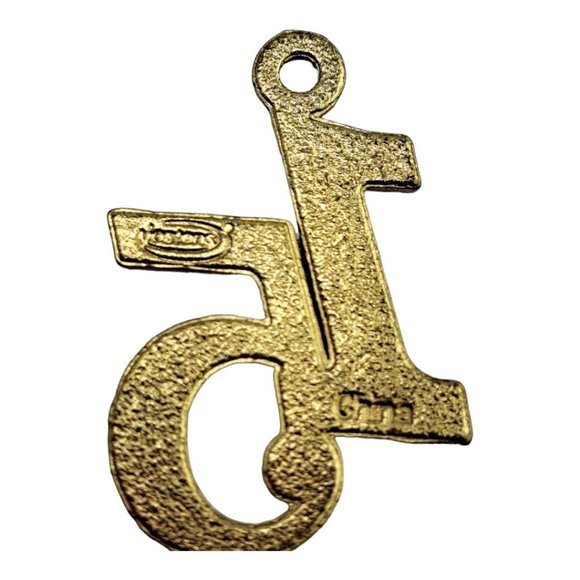 2012 Graduation Tassel Pendant Golden Charm 2012 Jostens Grad, Celebration, Goal - Picture 10 of 16